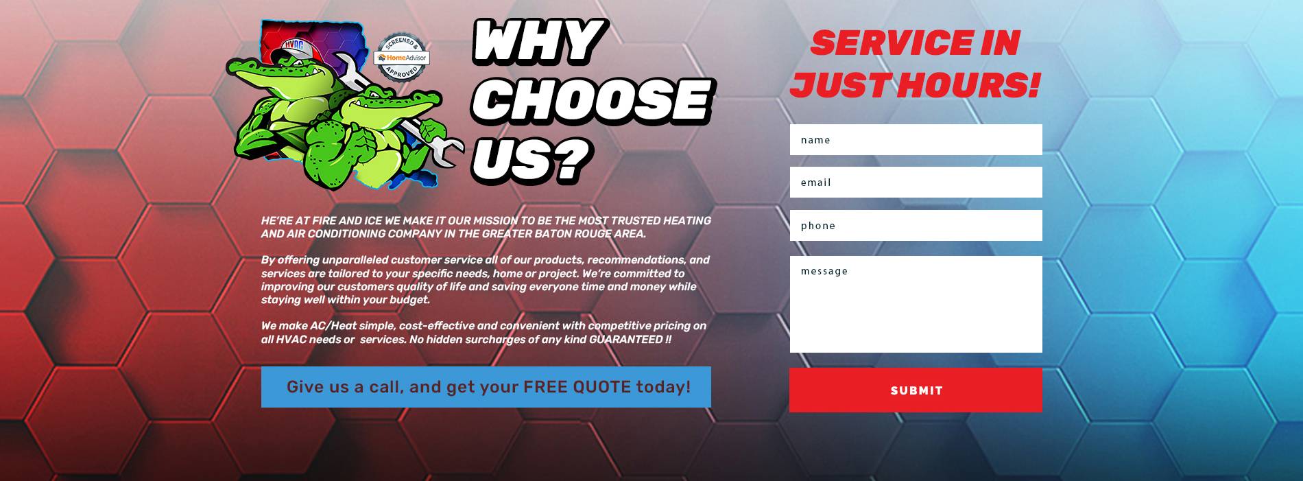 Why Choose Us service in just hours